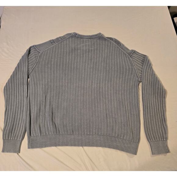 Arizona Grey Men's XXL Cable Knit Crew Neck Sweater - Picture 4 of 7